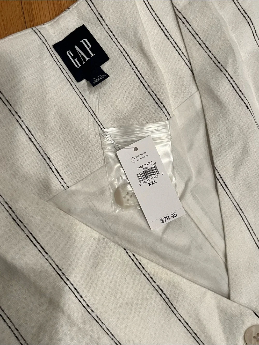 Gap BUNDLE NWT Linen-Blend Longline Vest XXL
and 365 High Rise Trousers 18 - Picture 7 of 13